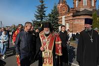 Архиерейское богослужение в Ивановском 